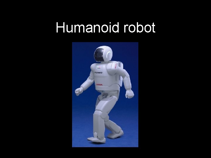 Humanoid robot 