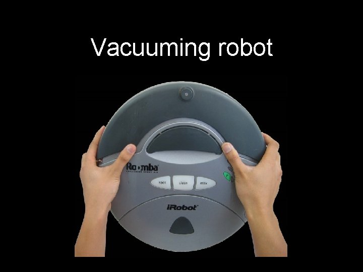 Vacuuming robot 