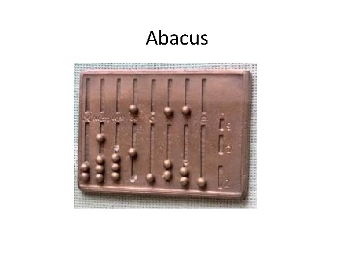 Abacus 