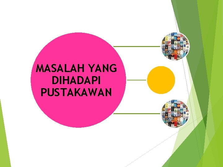 MASALAH YANG DIHADAPI PUSTAKAWAN 