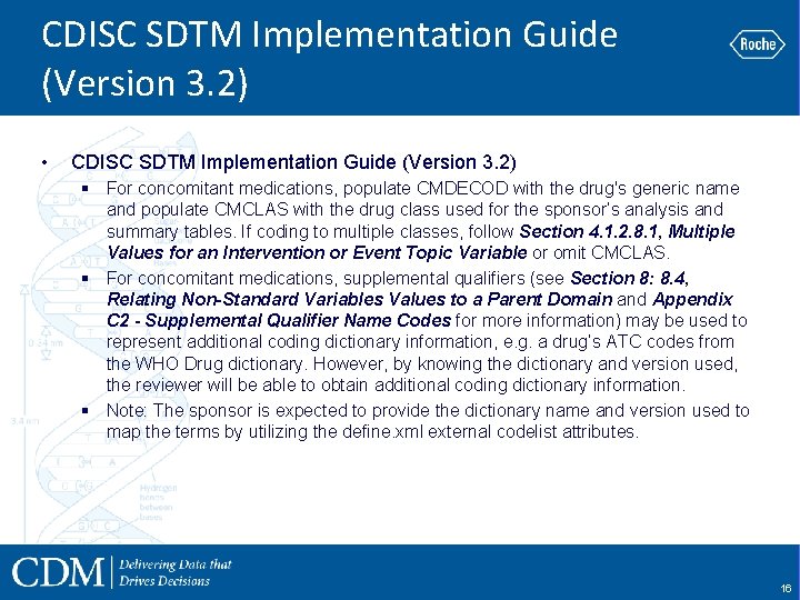 CDISC SDTM Implementation Guide (Version 3. 2) • CDISC SDTM Implementation Guide (Version 3.