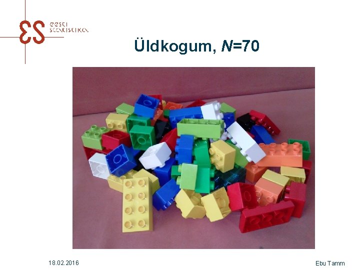 Üldkogum, N=70 18. 02. 2016 Ebu Tamm 