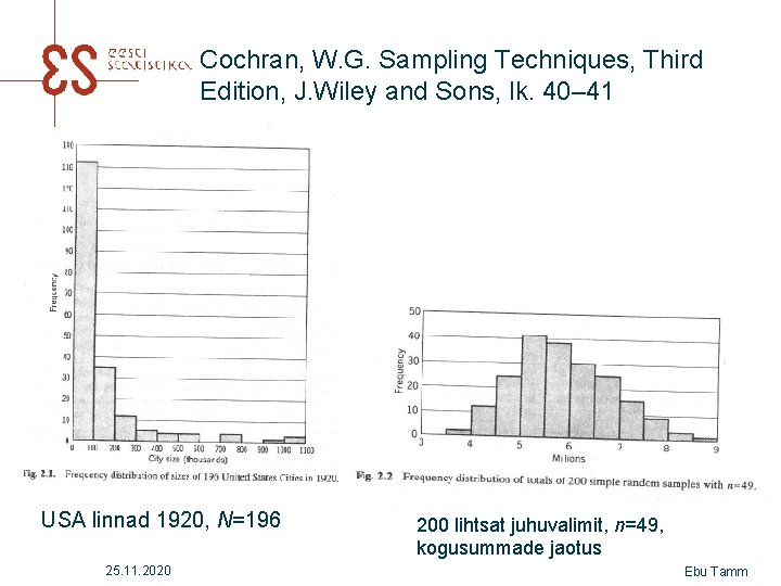 Cochran, W. G. Sampling Techniques, Third Edition, J. Wiley and Sons, lk. 40– 41