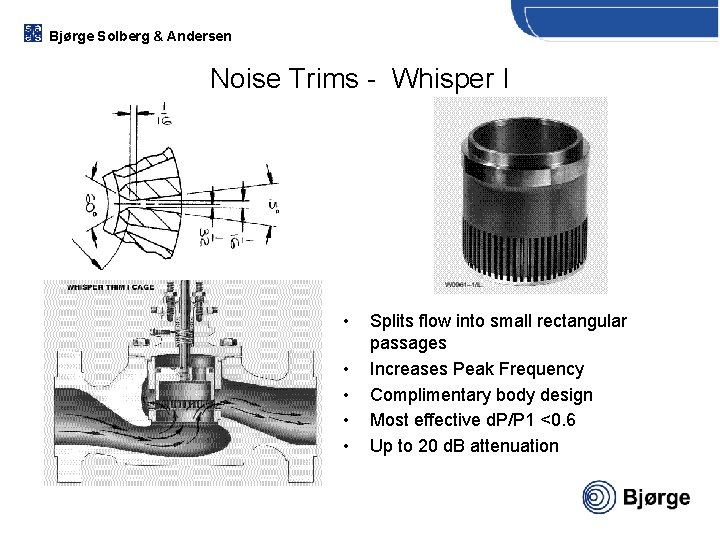 Bjørge Solberg & Andersen Noise Trims - Whisper I • • • Splits flow