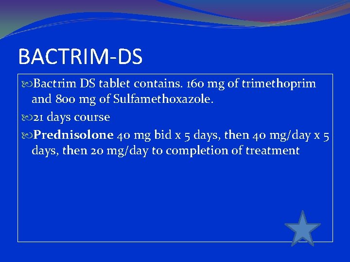 BACTRIM-DS Bactrim DS tablet contains. 160 mg of trimethoprim and 800 mg of Sulfamethoxazole.