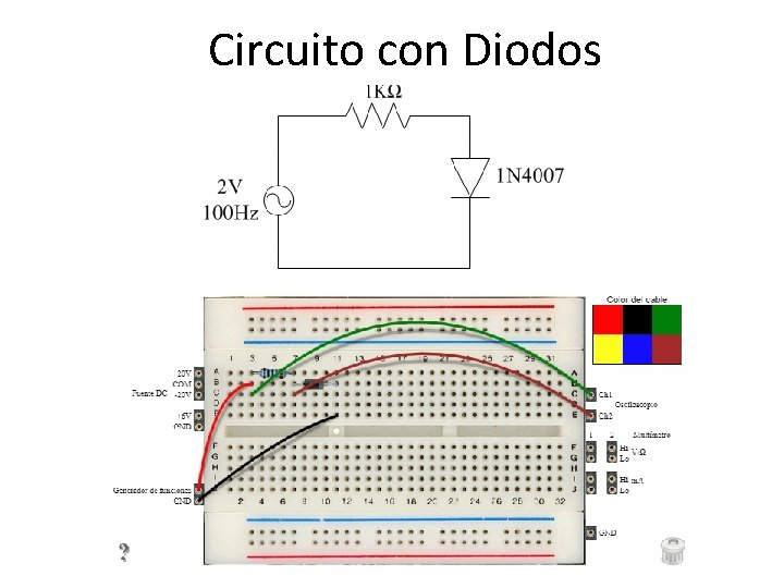 Circuito con Diodos 