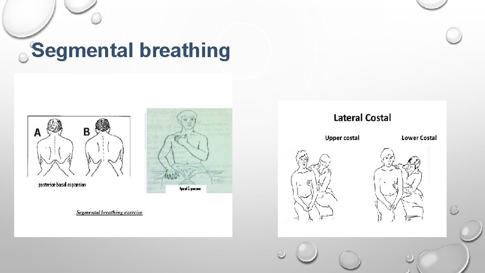 Segmental breathing 