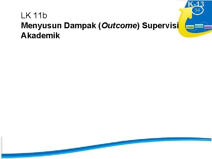 LK 11 b Menyusun Dampak (Outcome) Supervisi Akademik 34 