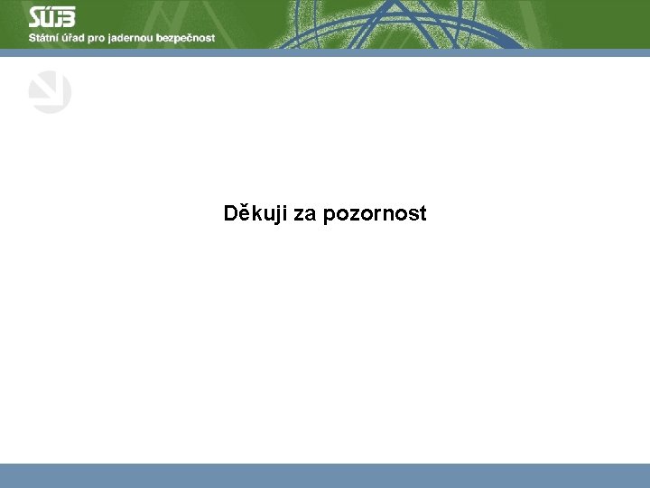 Děkuji za pozornost 
