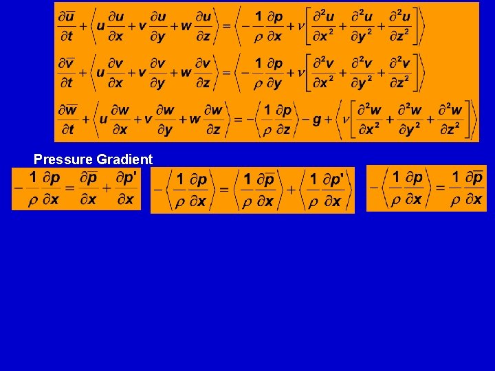 Pressure Gradient 