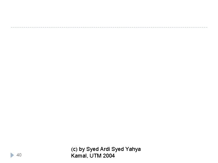 40 (c) by Syed Ardi Syed Yahya Kamal, UTM 2004 