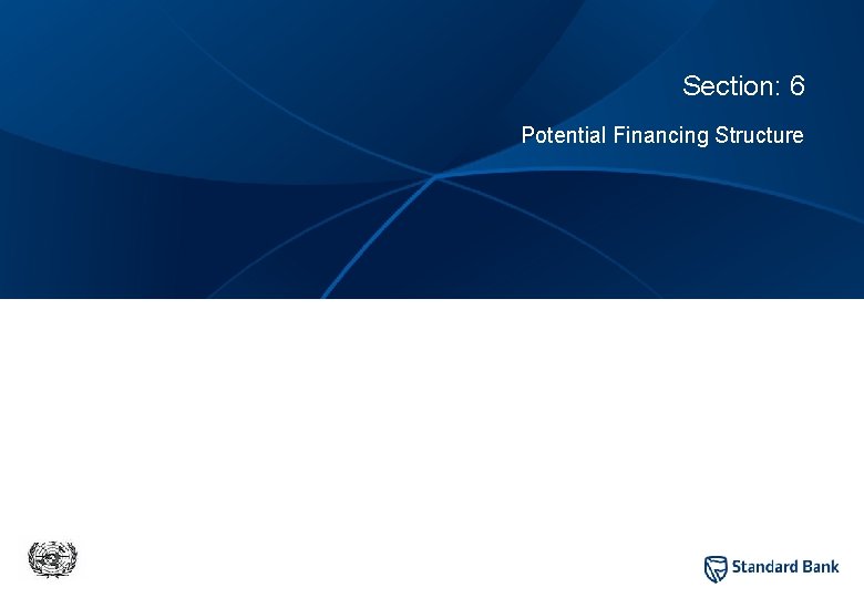Private and confidential Section: 6 Potential Financing Structure 