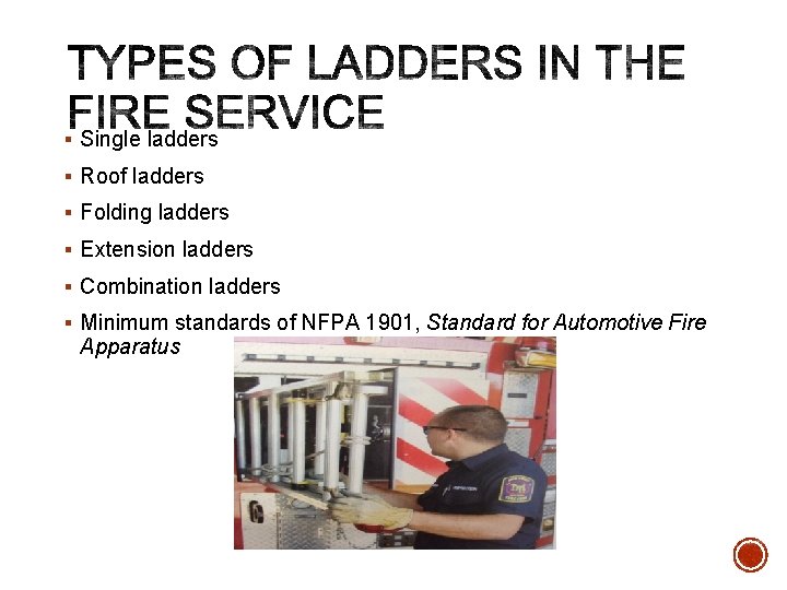 § Single ladders § Roof ladders § Folding ladders § Extension ladders § Combination