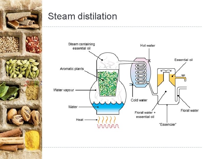 Steam distilation 