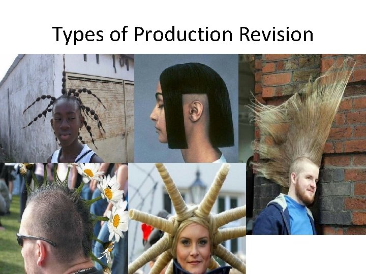 Types of Production Revision 