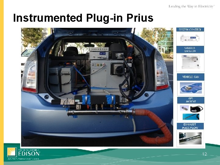 Instrumented Plug-in Prius 12 