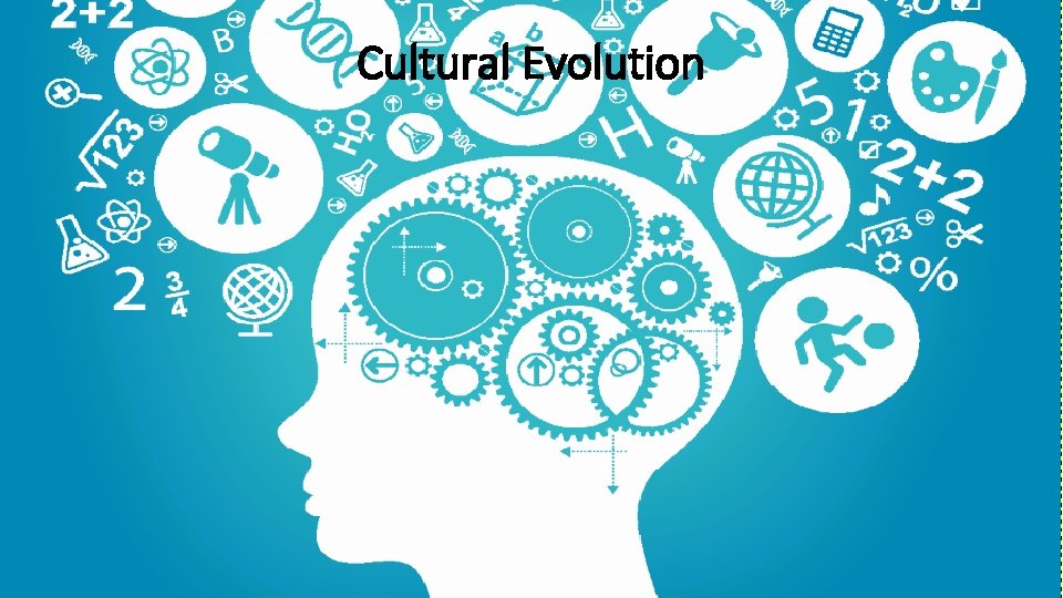 Cultural Evolution Cultural Evolution