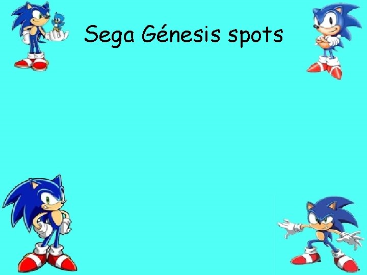 Sega Génesis spots 