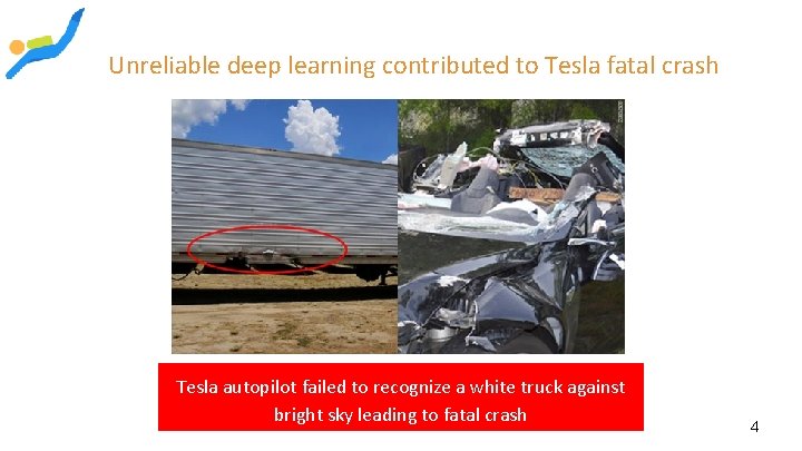 Unreliable deep learning contributed to Tesla fatal crash Tesla autopilot failed to recognize a