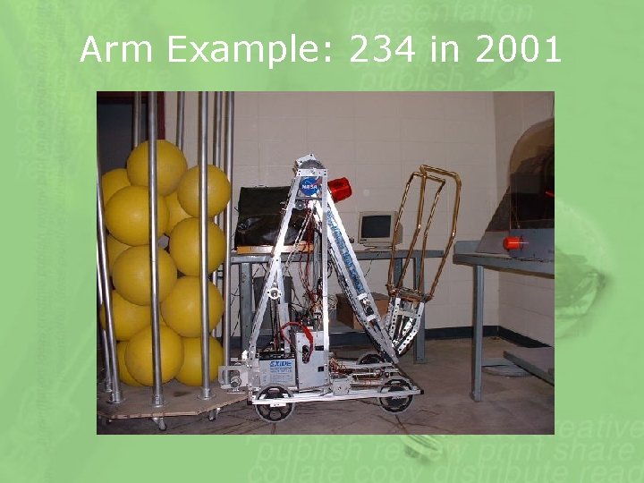 Arm Example: 234 in 2001 