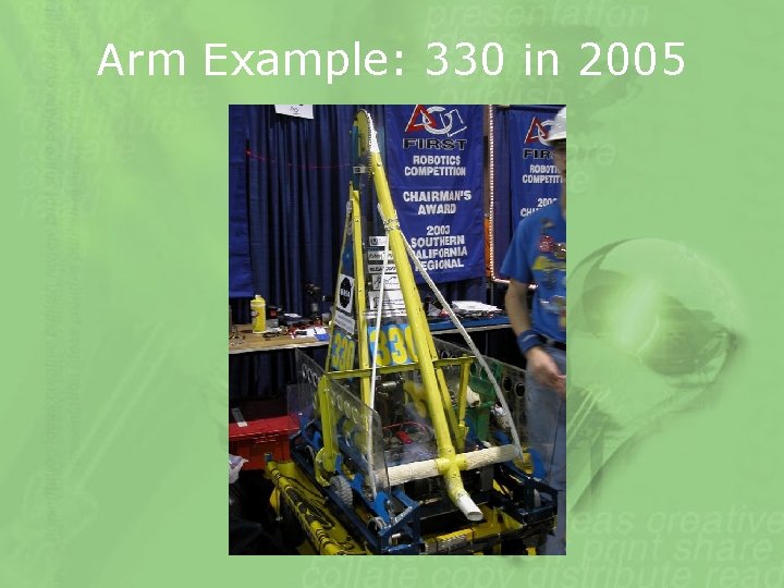 Arm Example: 330 in 2005 