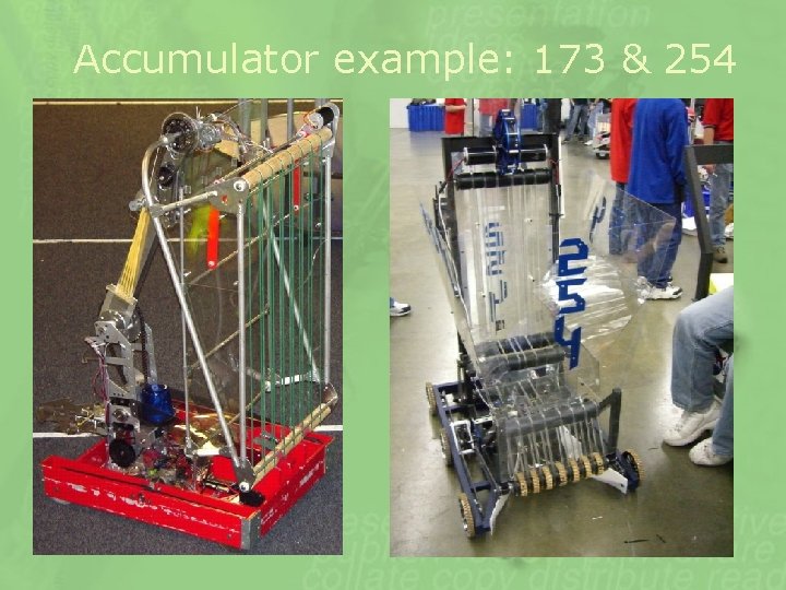 Accumulator example: 173 & 254 