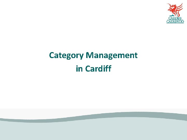 Category Management in Cardiff 