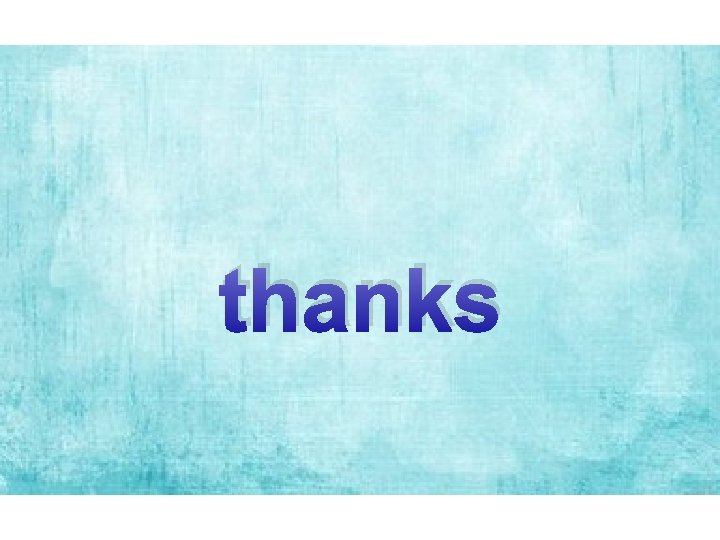 thanks 