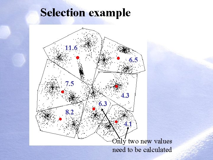 Selection example 11. 6 6. 5 7. 5 4. 3 6. 3 8. 2 Selection example 11. 6 6. 5 7. 5 4. 3 6. 3 8. 2