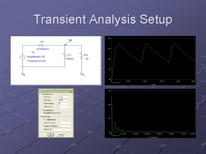 Transient Analysis Setup 
