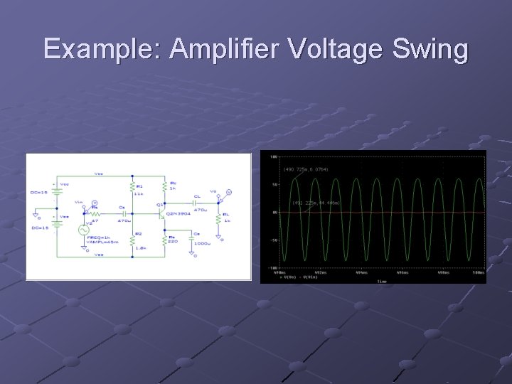 Example: Amplifier Voltage Swing 