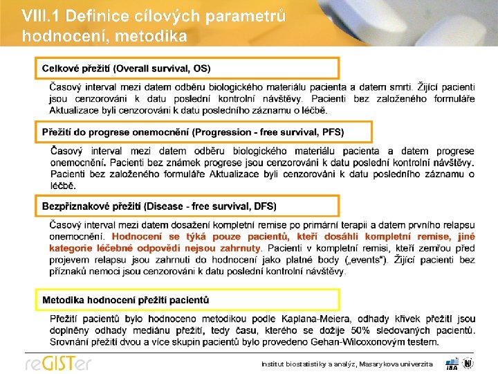 Web projektu Diskusní klub projektu Management dat Služby IS Help Zpět Analytické nástroje SVOD