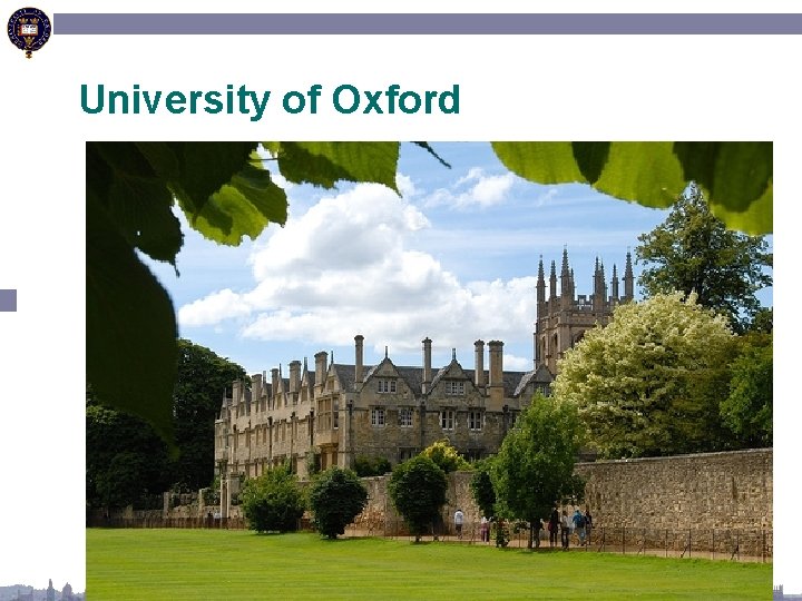 University of Oxford 