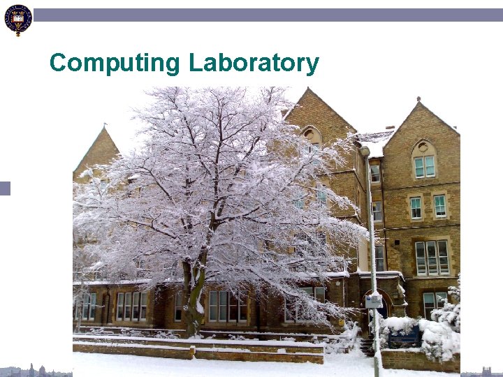 Computing Laboratory 