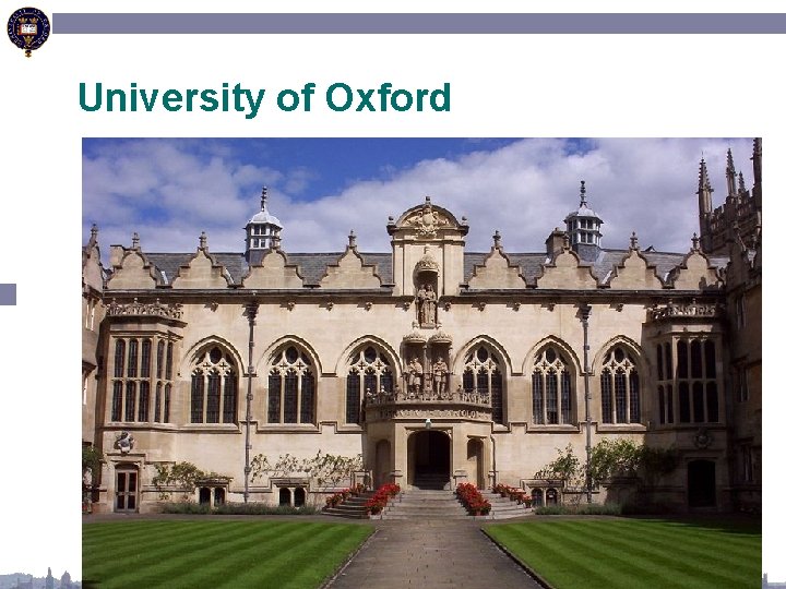 University of Oxford 