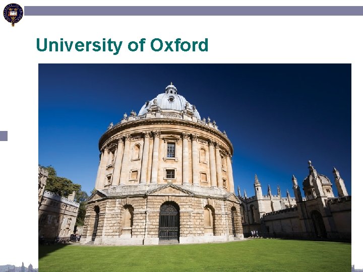 University of Oxford 