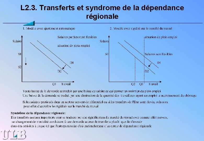 L 2. 3. Transferts et syndrome de la dépendance régionale 