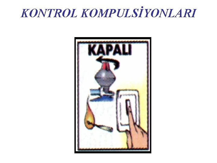 KONTROL KOMPULSİYONLARI 