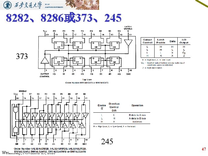 8282、8286或 373、245 373 245 Wednesday, November 25, 2020 47 