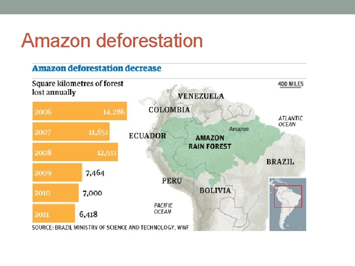 Amazon deforestation 