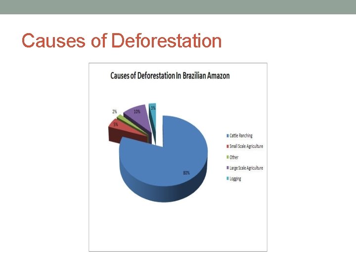 Causes of Deforestation 