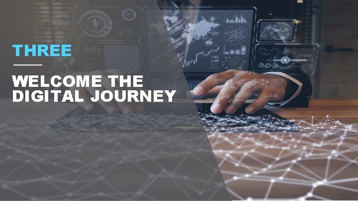 THREE WELCOME THE DIGITAL JOURNEY 