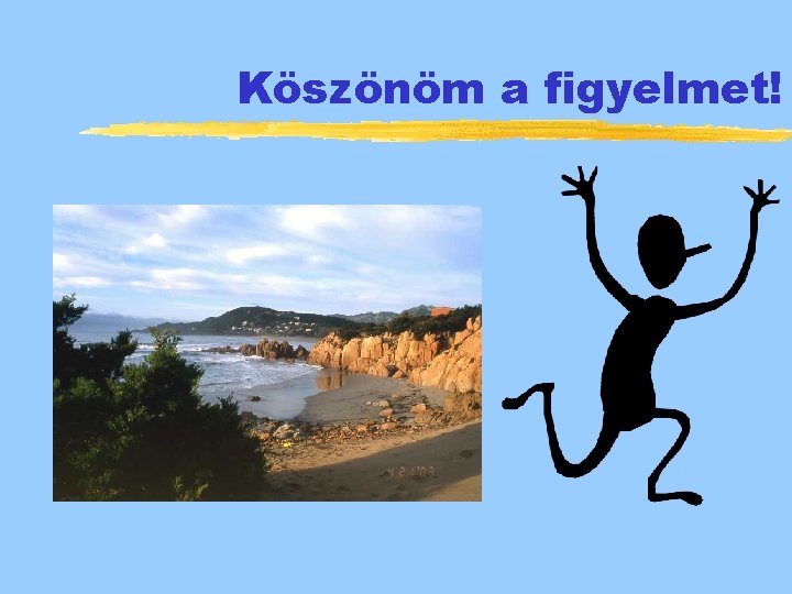Köszönöm a figyelmet! 