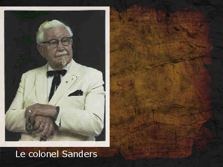 Le colonel Sanders 