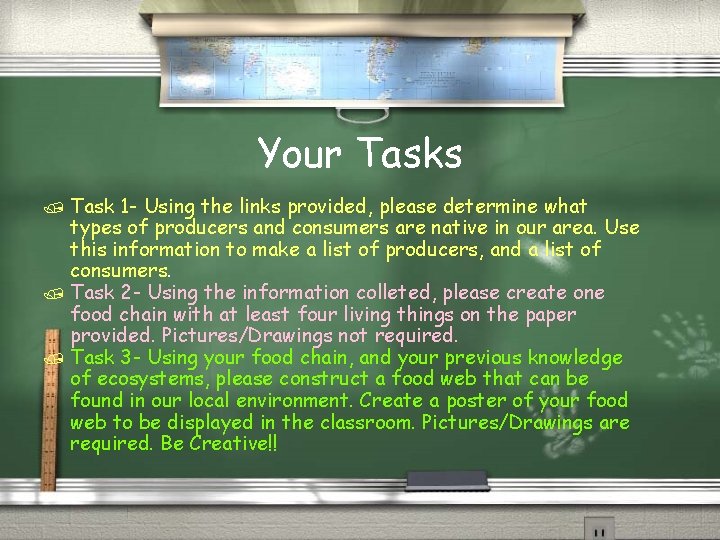 Your Tasks / Task 1 - Using the links provided, please determine what types