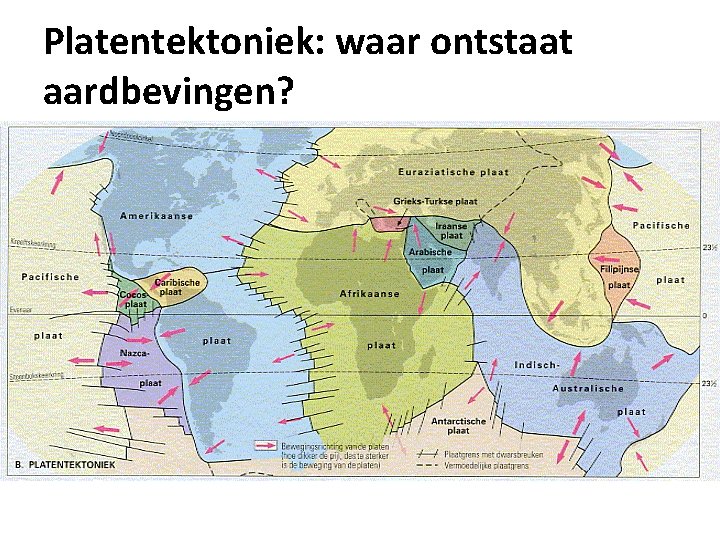 Platentektoniek: waar ontstaat aardbevingen? 