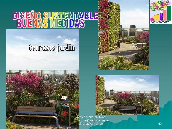 11/25/2020 arq. ADRIANA CARVALHOSA bio_arquitectura@yahoo. com. ar ecoarq. adriana@gmail. com 40 