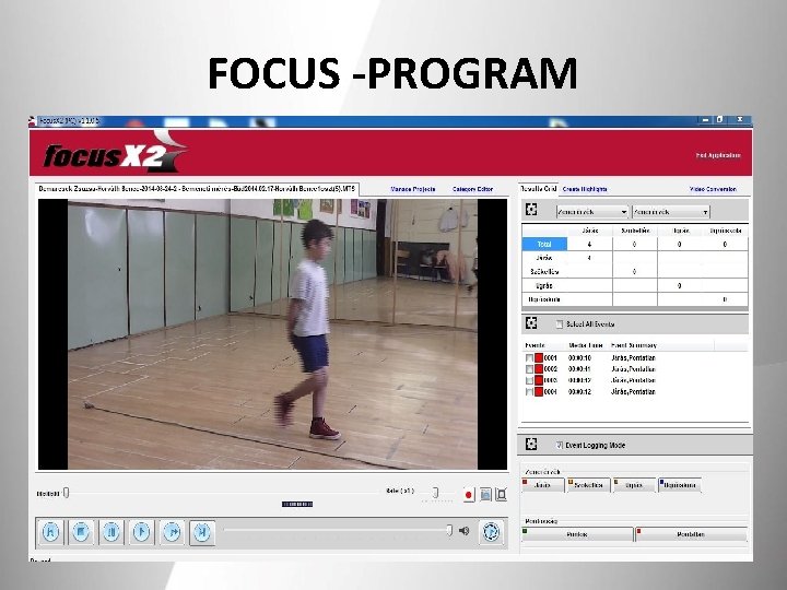 FOCUS -PROGRAM 