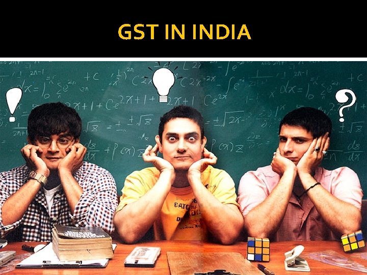 GST IN INDIA 