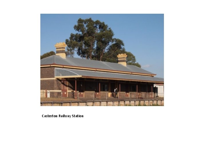 Casterton Railway Station 